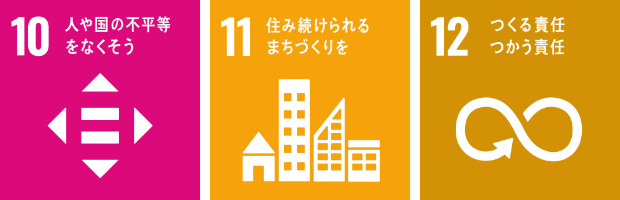 SDGs10・11・12